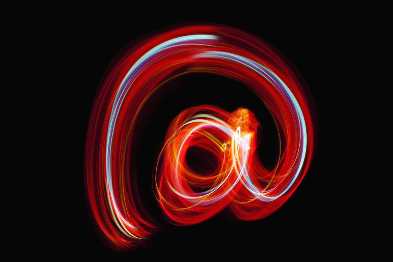 Lights making at symbol