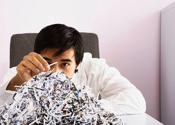 Geschäftsunterlagen: Wegwerfen ohne Reue