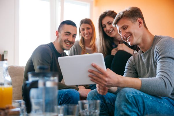 Unterwegs mit dem Laptop